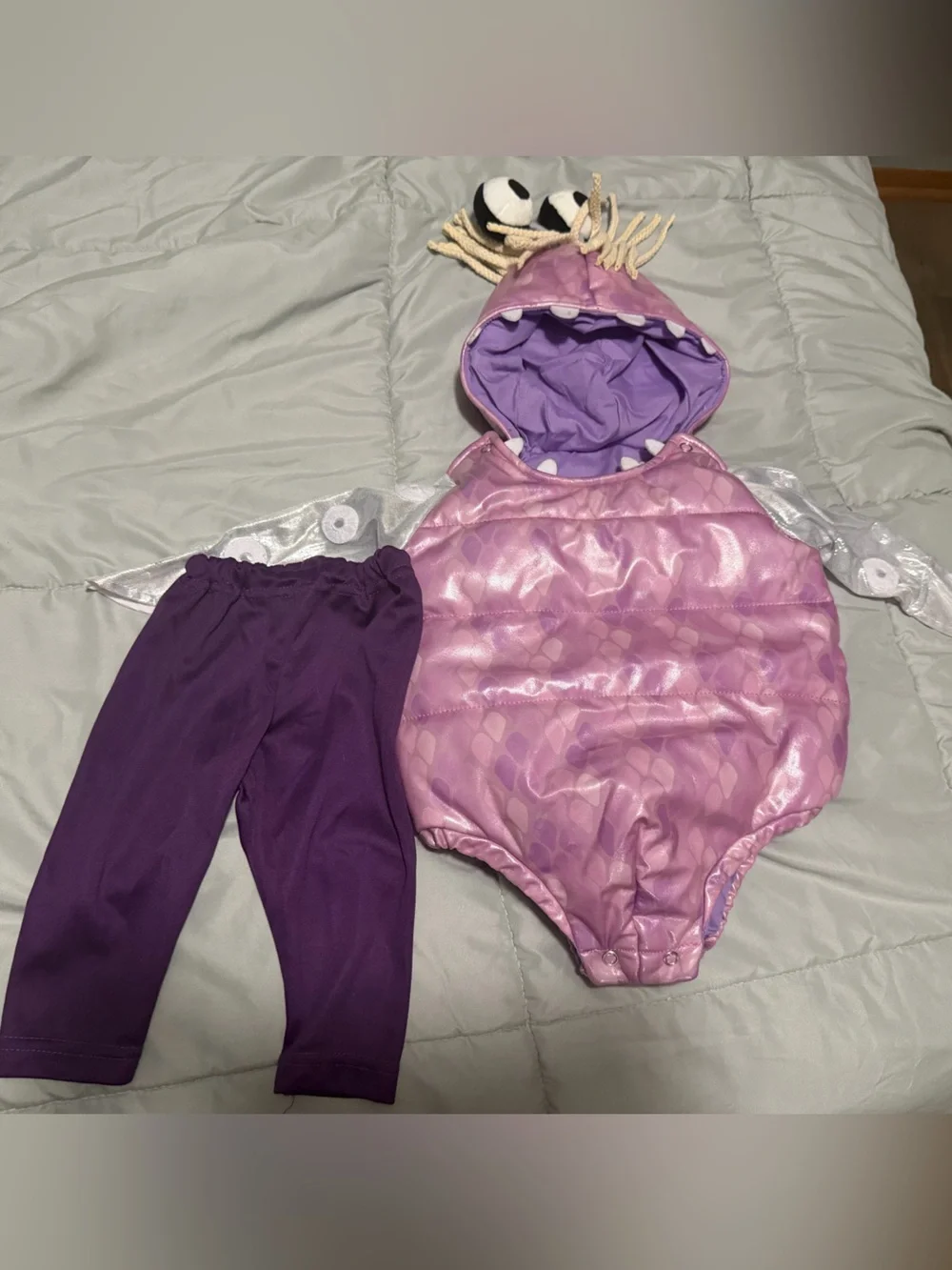 Pottery Barn Baby Disney and Pixar Monsters, Inc. Boo Costume, 0-6 Months - Picture 3 of 7